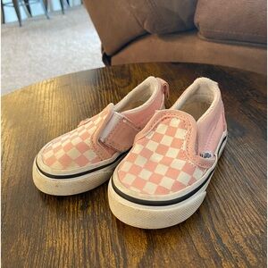 Vans Pink Checkers